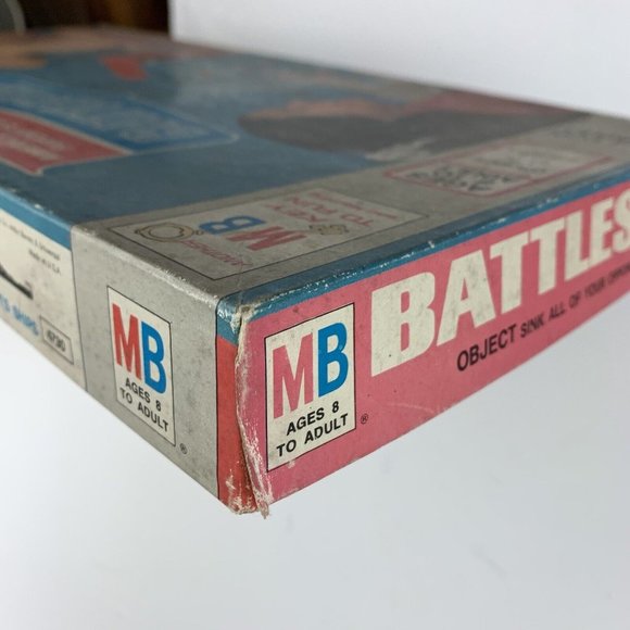 Vintage 1971 Battleship Milton Bradley Board Game In Original Box #4730 - Picture 12 of 14